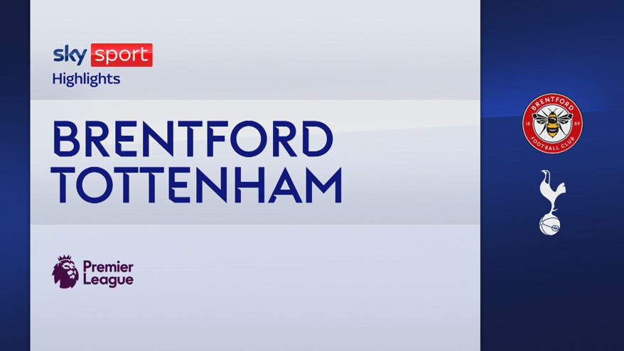 Brentford-Tottenham 0-2: gol e highlights
