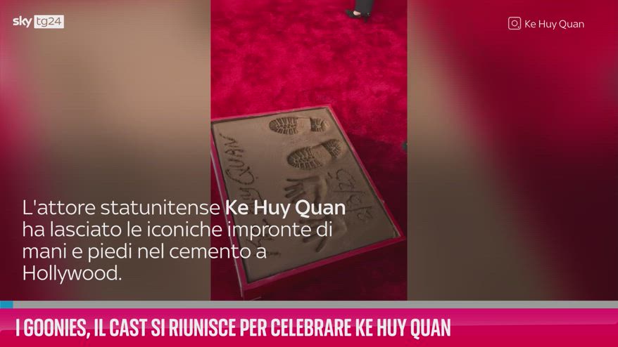 VIDEO I Goonies, il cast riunito per celebrare Ke Huy Quan