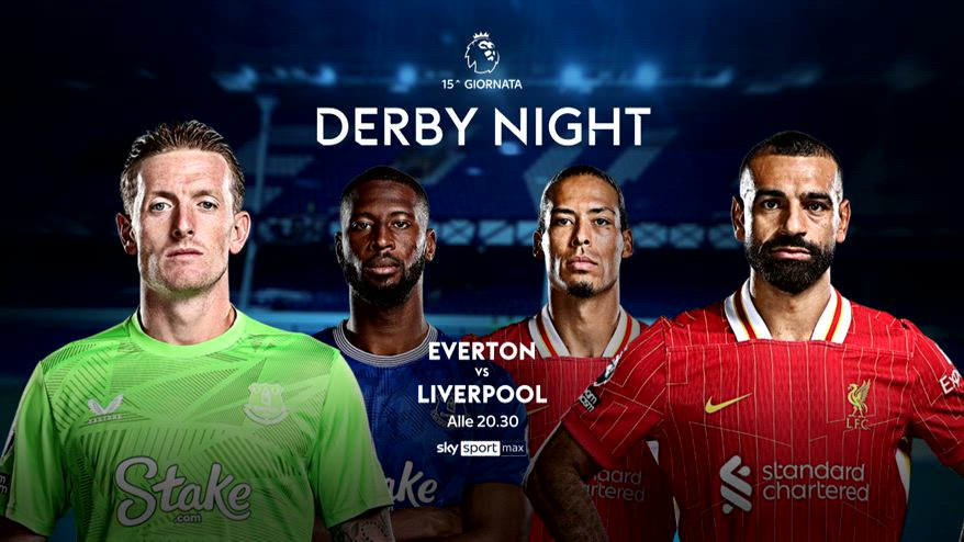 Premier League, alle 20.30 Everton-Liverpool 