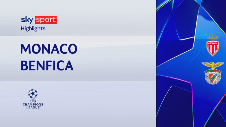 Monaco-Benfica 0-1: gol e highlights