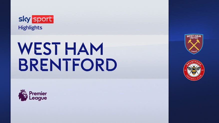 West Ham-Brentford 0-1: gol e highlights