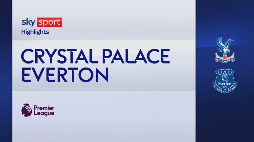 Crystal Palace-Everton 1-2: gol e highlights