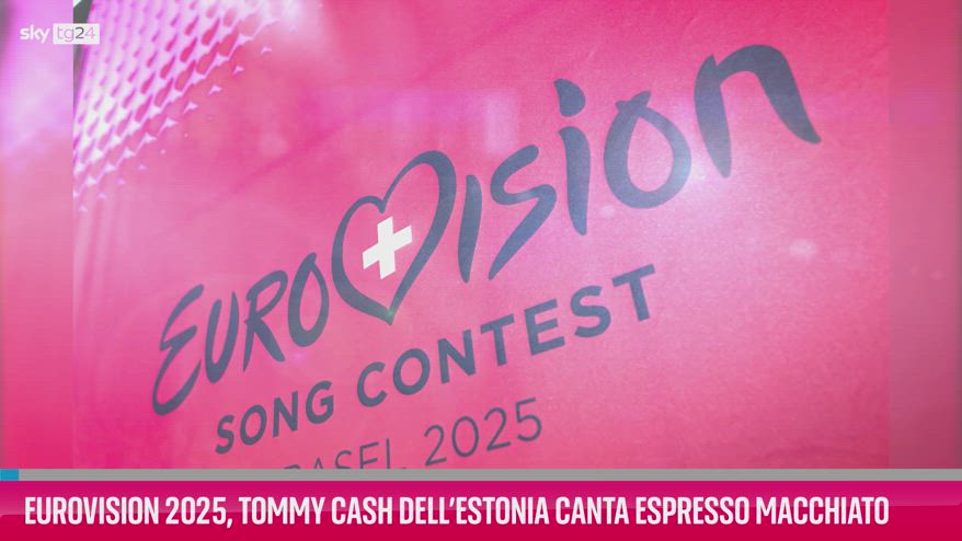 VIDEO Eurovision, Tommy Cash Espresso Macchiato per Estonia