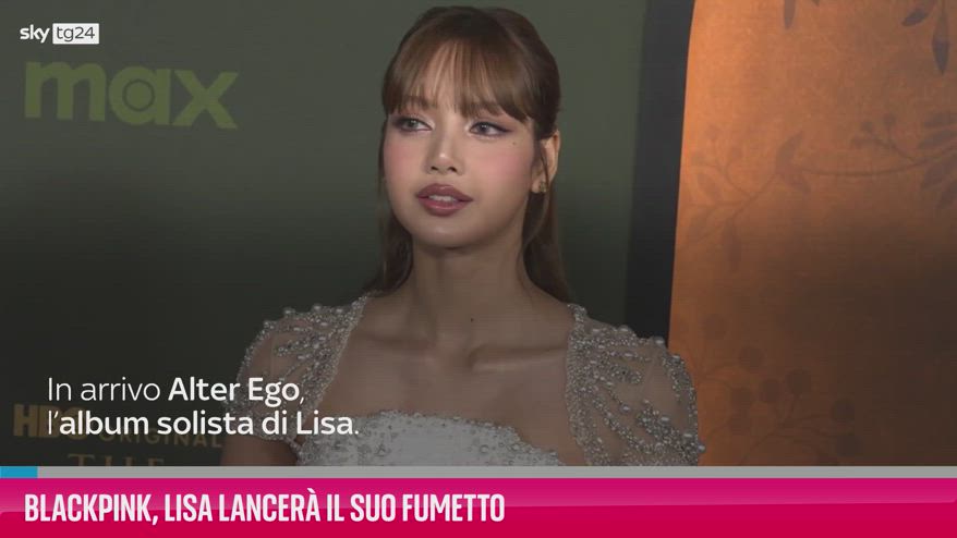 VIDEO Blackpink, Lisa lancerà il suo fumetto