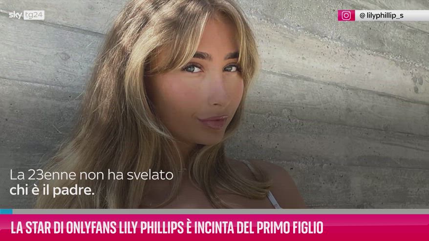 VIDEO La star di Onlyfans Lily Phillips è incinta