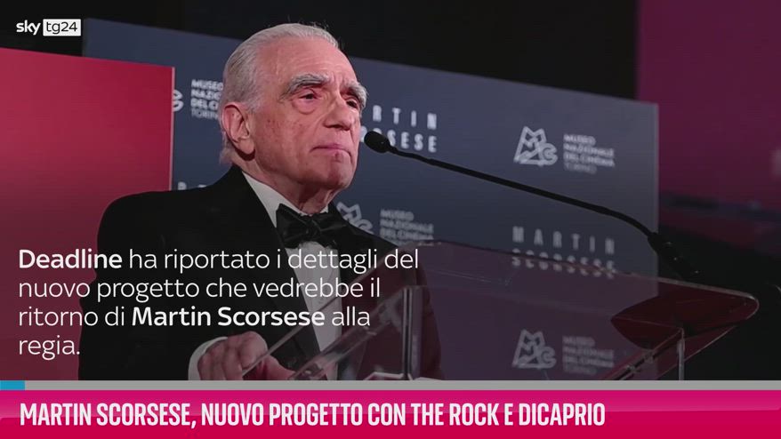 VIDEO Scorsese, nuovo progetto con The Rock e DiCaprio