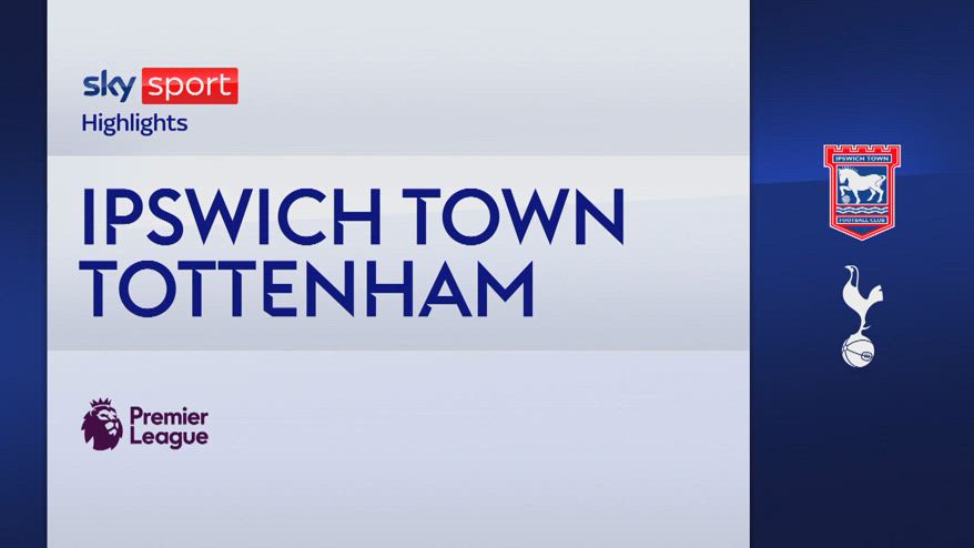 Ipswich-Tottenham 1-4: gol e highlights