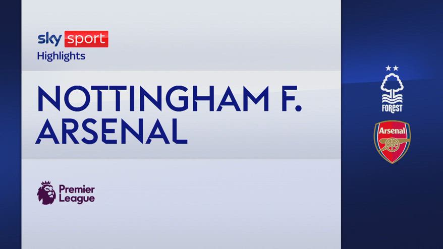 Nottingham Forest-Arsenal 0-0: highlights