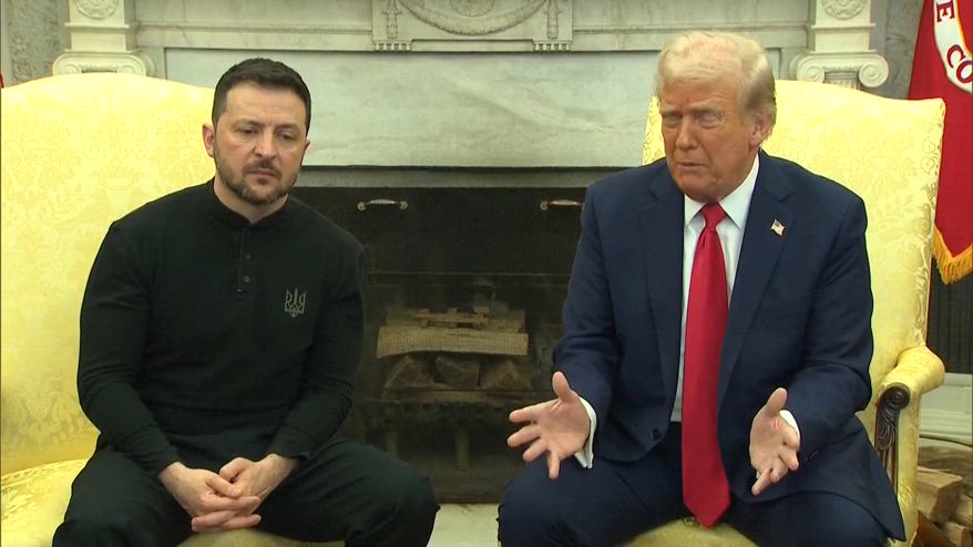 Ucraina, momenti di tensione tra Trump e Zelensky