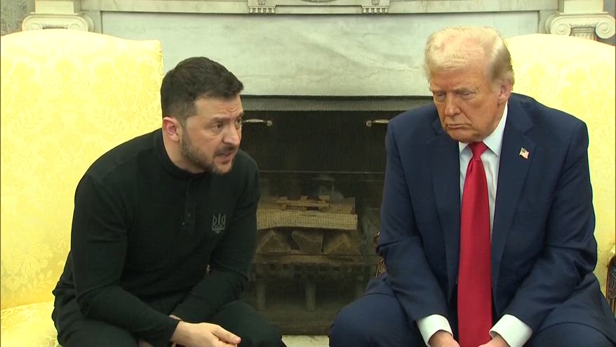 Il colloquio Trump-Zelensky nello studio ovale