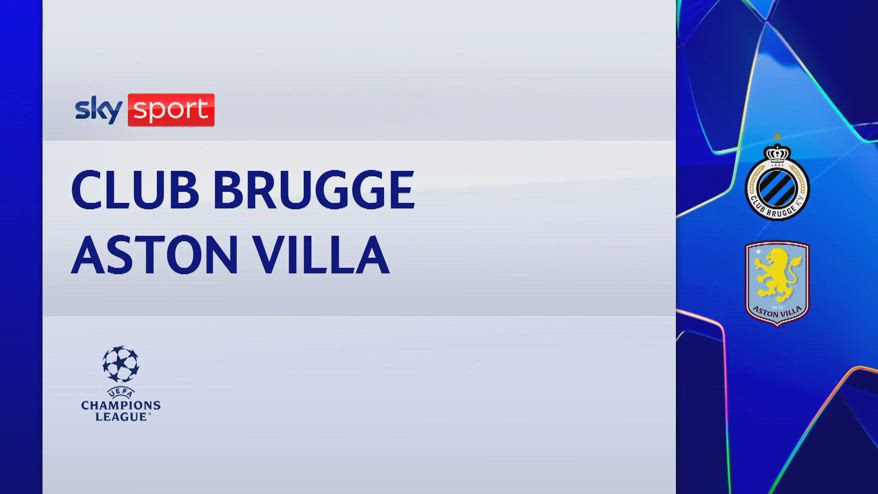 Bruges-Aston Villa 1-3: gol e highlights