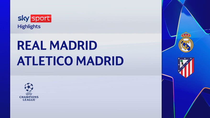 Real Madrid-Atletico Madrid 2-1: gol e highlights