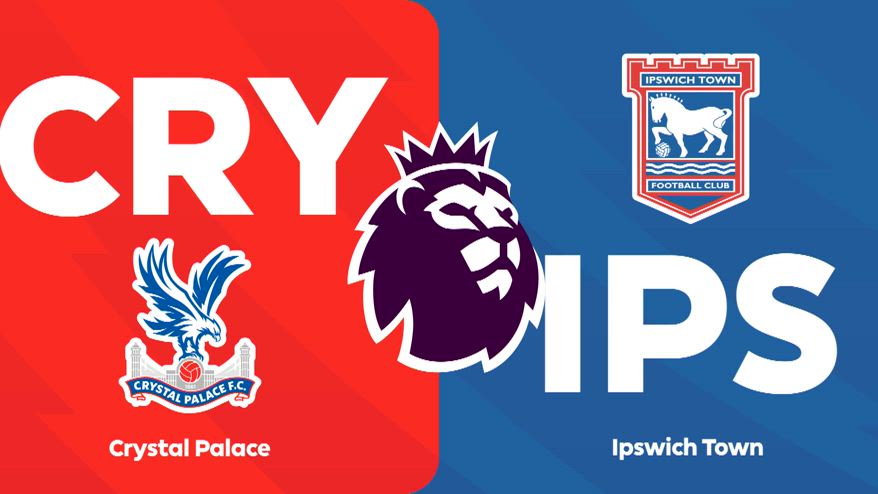 Crystal Palace-Ipswich Town 1-0: gol e highlights