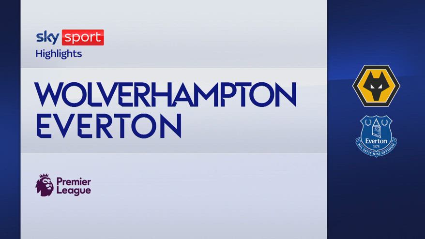 Wolverhampton-Everton 1-1: gol e highlights