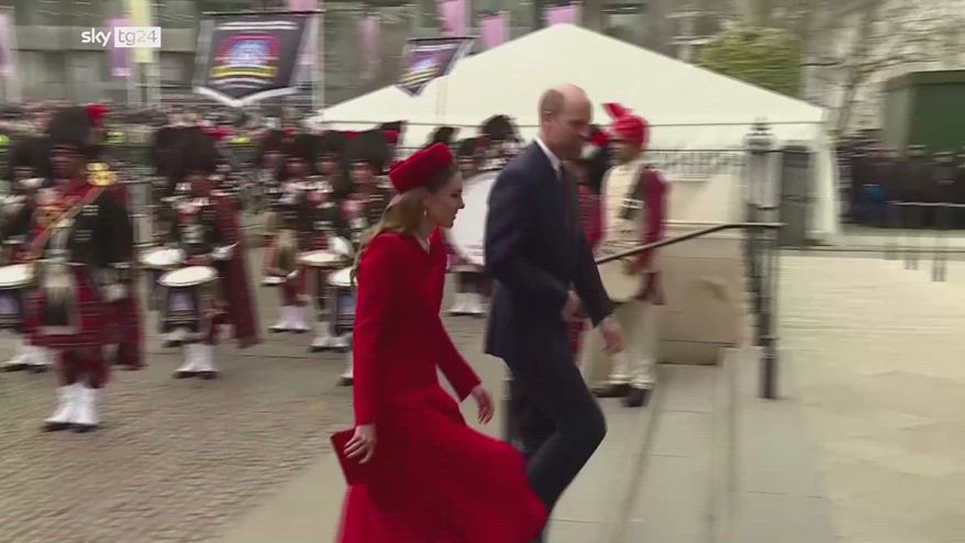 Kate Middleton e il principe William al Commowealth Day 2025