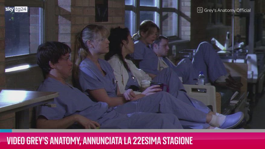 VIDEO Grey's Anatomy, annunciata la 22esima stagione