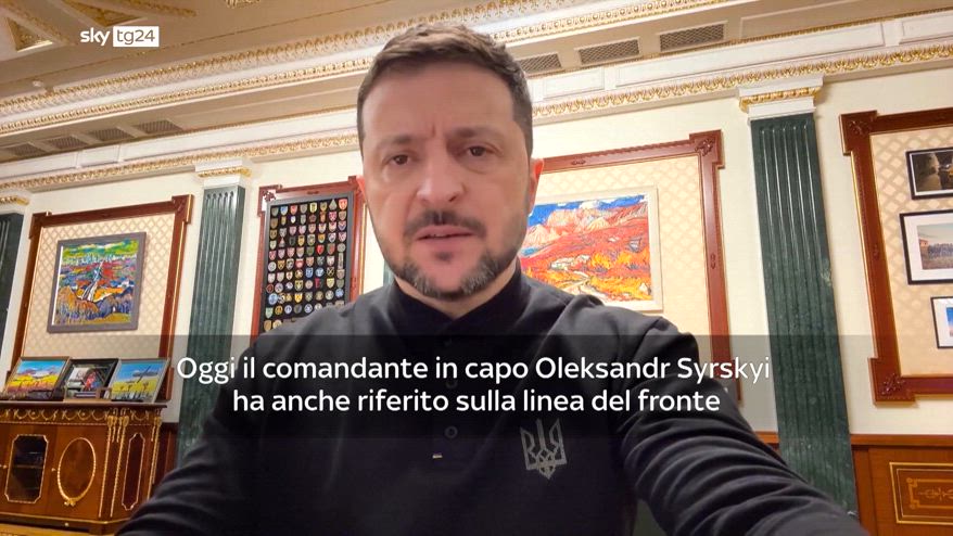 Guerra in Ucraina, Zelensky: