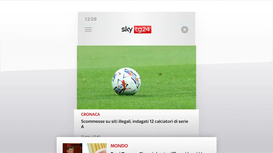 I titoli di Sky TG24 dell'11 aprile, edizione delle 13