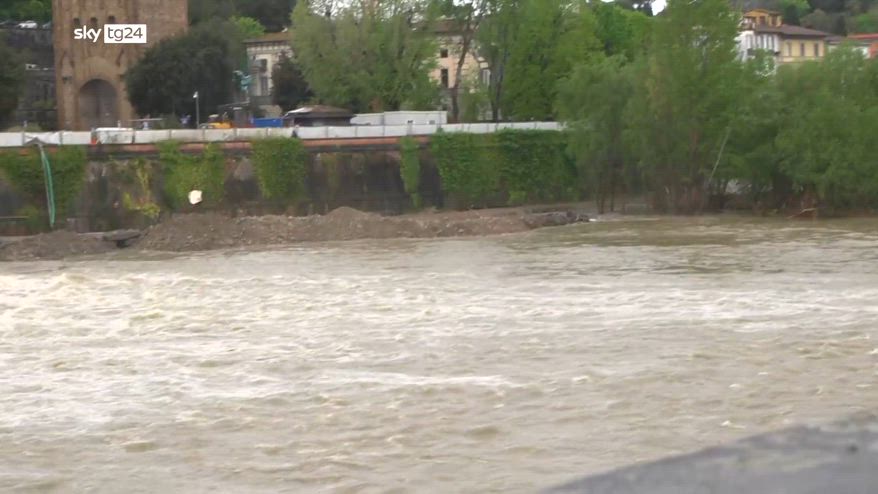 Maltempo in Toscana, allerta meteo gialla per pioggia