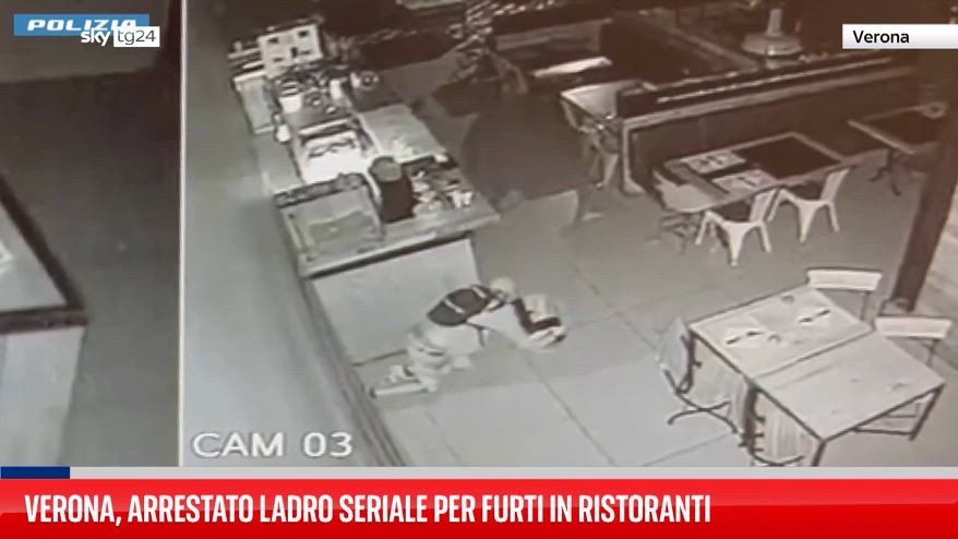 Verona, arrestato ladro seriale per furti in ristoranti