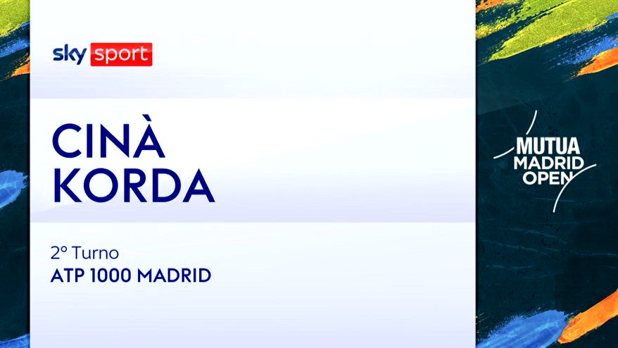 Cinà-Korda: highlights Atp Madrid