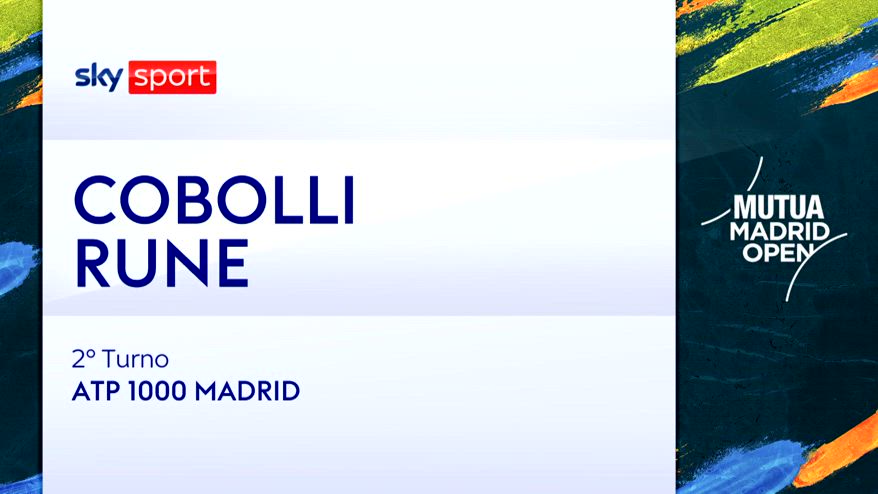 Cobolli-Rune: highlights Atp Madrid