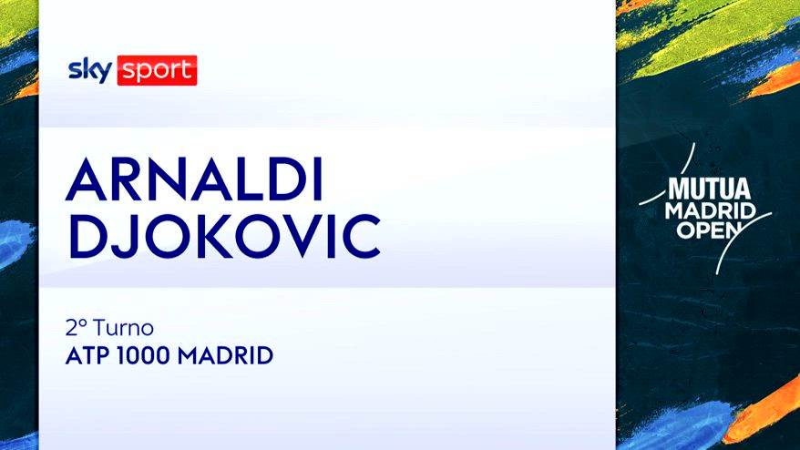 Arnaldi-Djokovic: highlights Atp Madrid