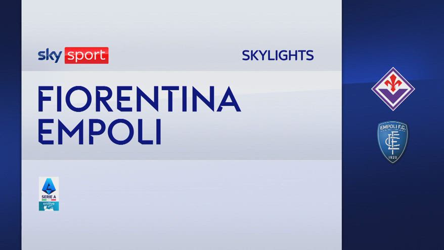 Fiorentina-Empoli 2-1: gol e highlights