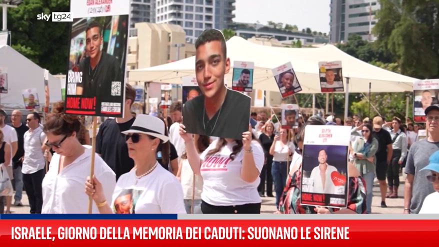 Israele, Giorno della Memoria dei caduti: suonano le sirene