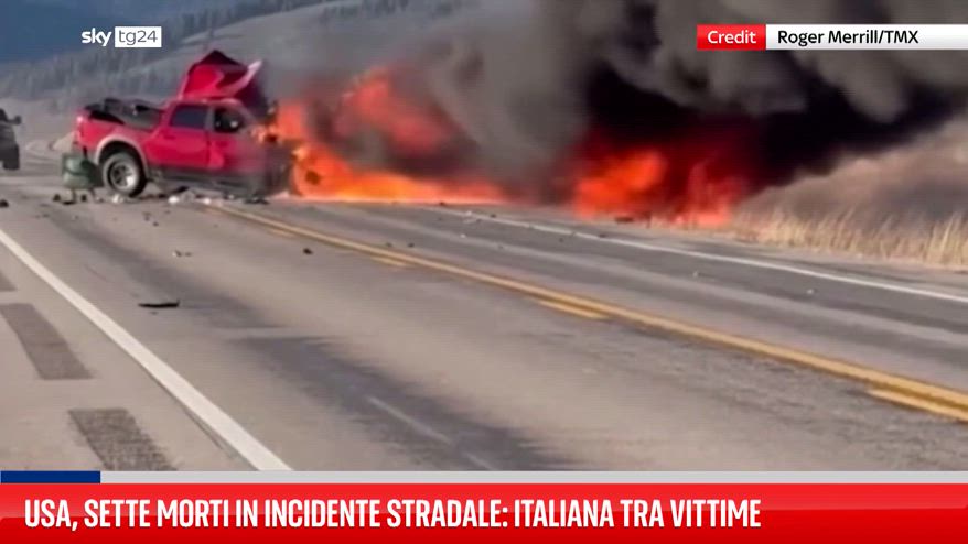 Usa, sette morti in incidente stradale: italiana tra vittime