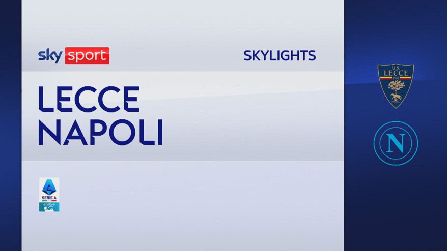 Lecce-Napoli 0-1: gol e highlights