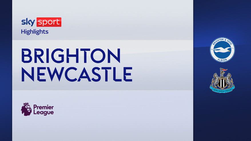 Brighton-Newcastle 1-1: gol e highlights
