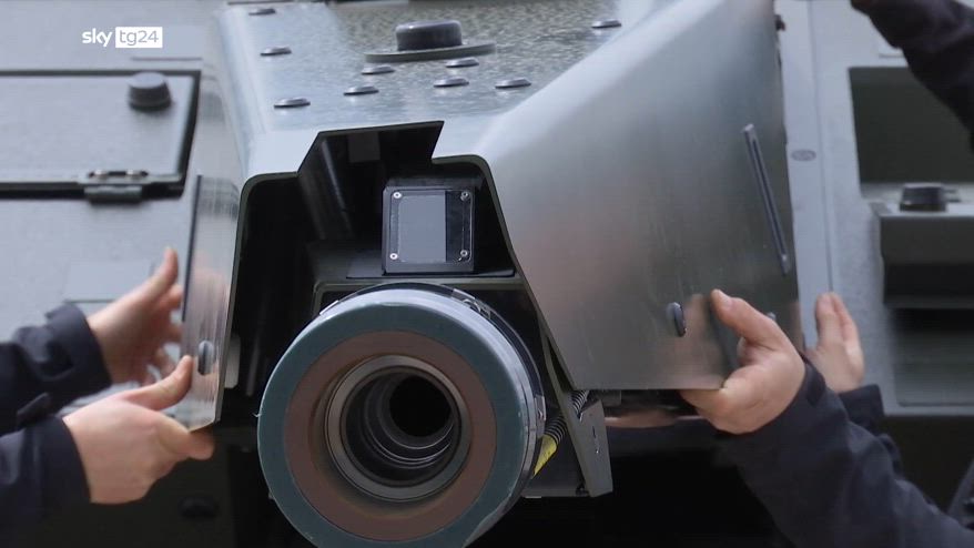 Sky TG24 nella fabbrica di cannoni anti-droni a Roma