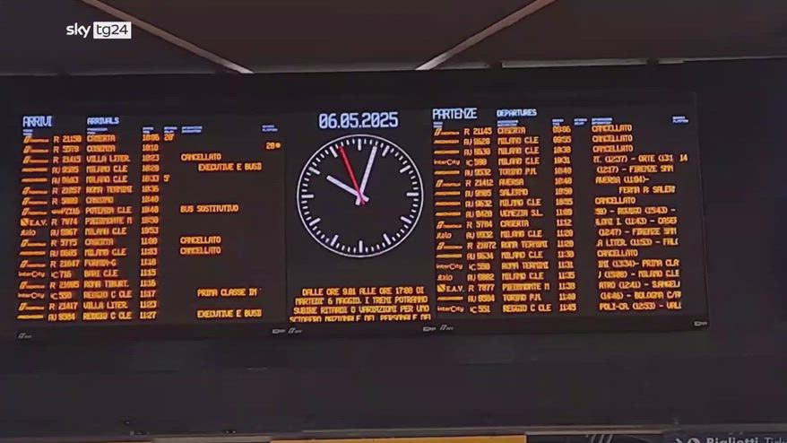 Sciopero treni Napoli: ritardi e cancellazioni