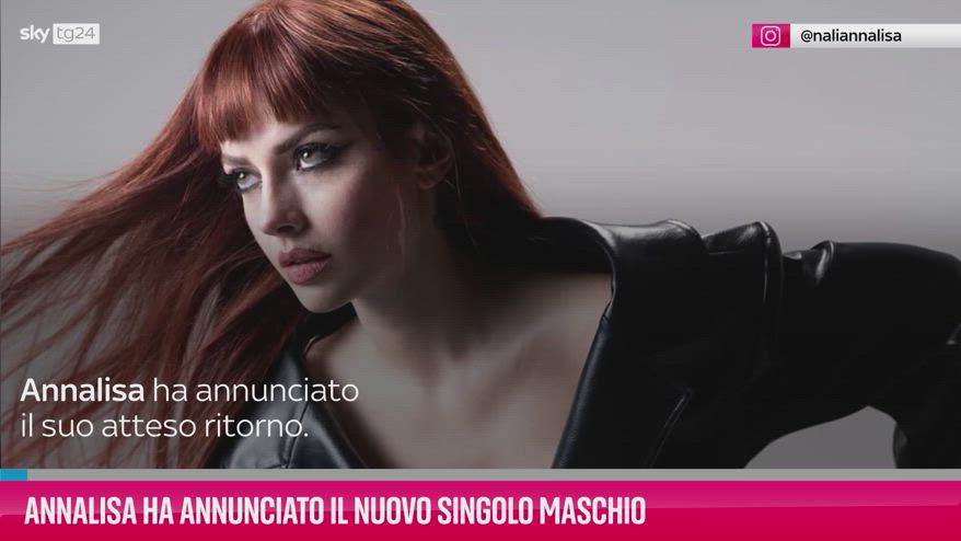 VIDEO Annalisa ha annunciato il nuovo singolo Maschio