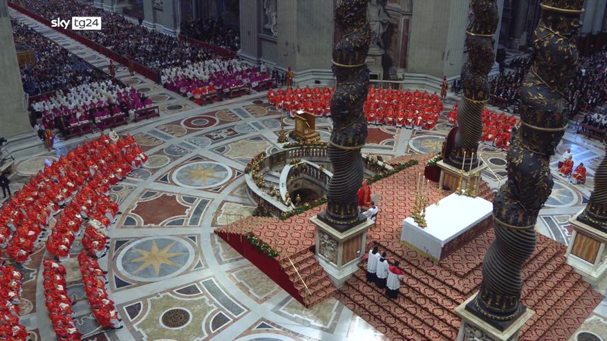 Messa Elezione Papa - Cardinale Re: Invochiamo Spirito Santo