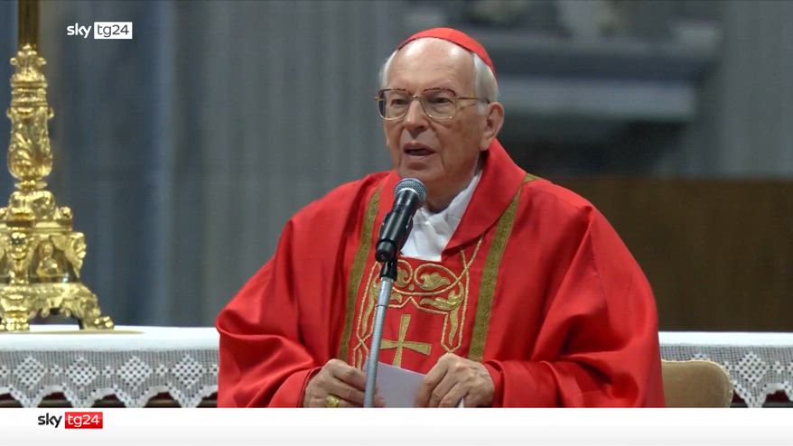 Messa Conclave, l’omelia del cardinale Re