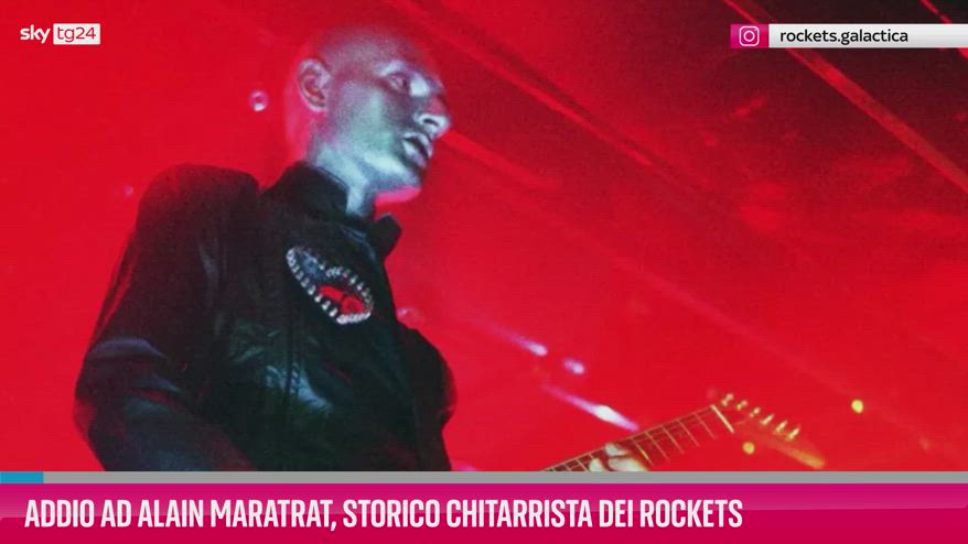 VIDEO Addio Alain Maratrat, storico chitarrista dei Rockets