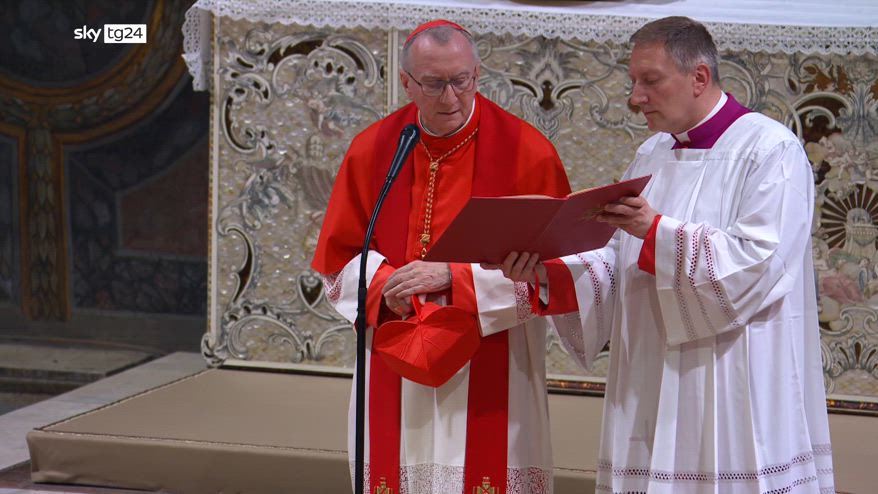 Il giuramento del cardinale Parolin