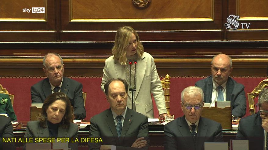 Premier time Meloni: “difesa ha un prezzo, spese a 2% Pil”