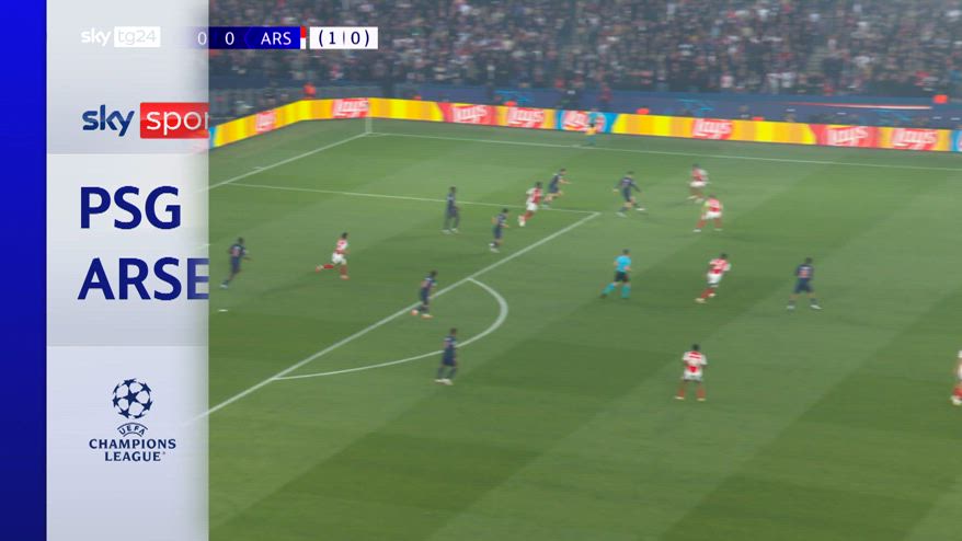 Champions League, Psg-Arsenal 2-1: video, gol e highlights