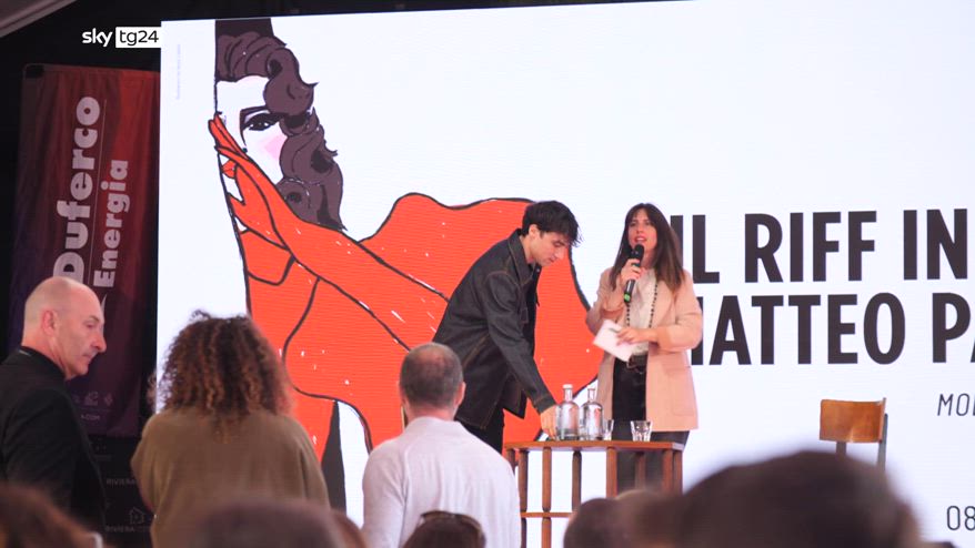 Matteo Paolillo al Riviera International Film Festival
