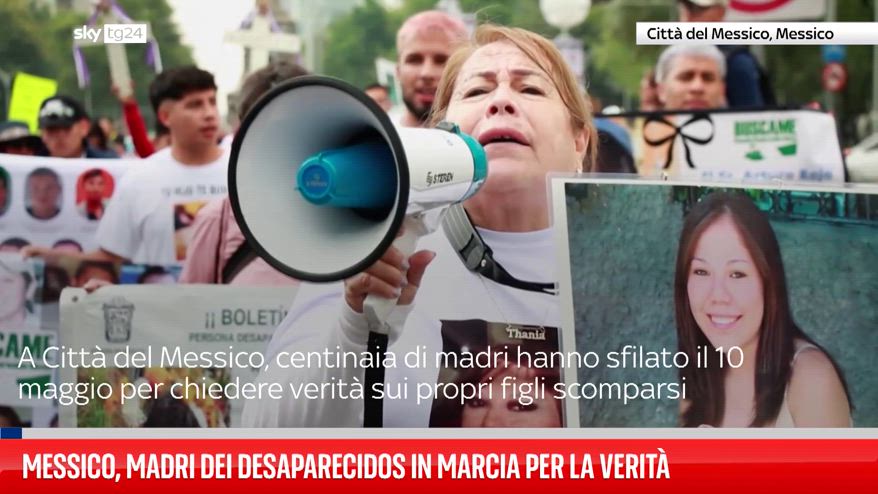 Messico, madri dei desaparecidos in marcia per la verità