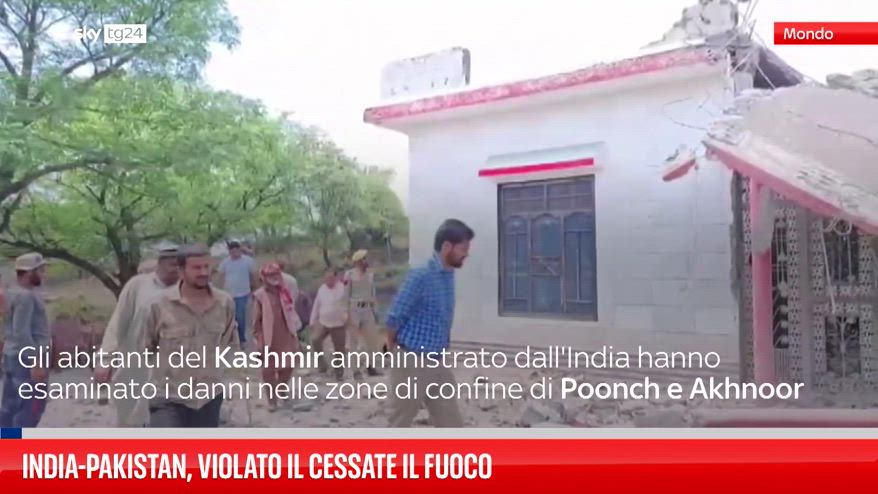 India-Pakistan, violato il cessate il fuoco