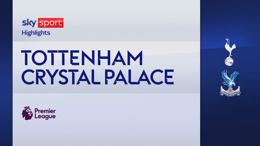 Tottenham-Crystal Palace 0-2: gol e highlights