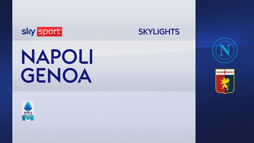 Napoli-Genoa 2-2: gol e highlights