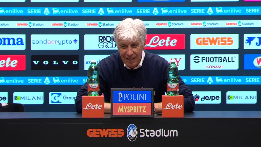 Gasperini: "Champions il massimo traguardo per l'Atalanta"