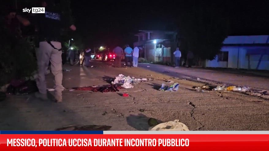 Messico, politica uccisa durante incontro pubblico