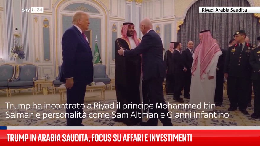 Trump in Arabia Saudita, focus su affari e investimenti