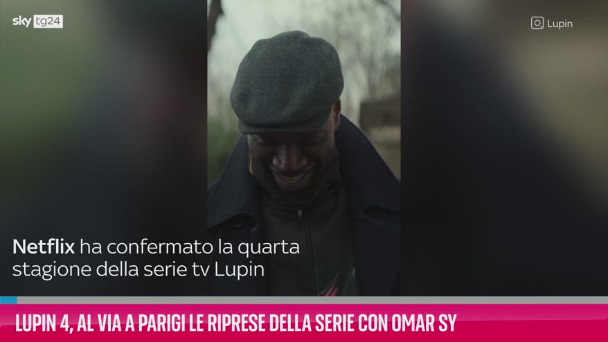VIDEO Lupin 4, al via le riprese della serie con Omar Sy